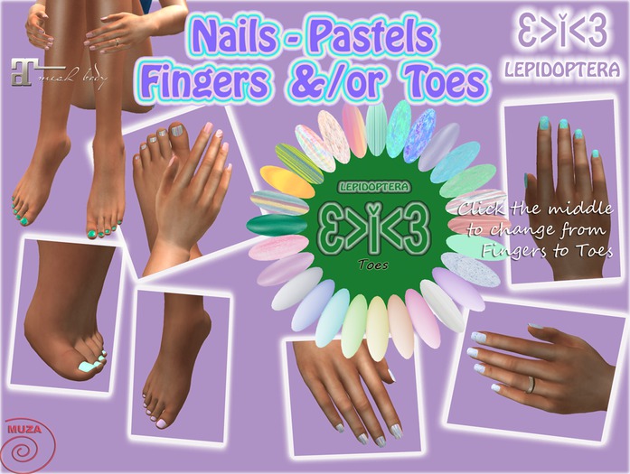 }>i<{ Maitreya Nails - Pastels