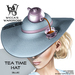 Wicca's wardrobe tea time hat %28blue%29 vendor
