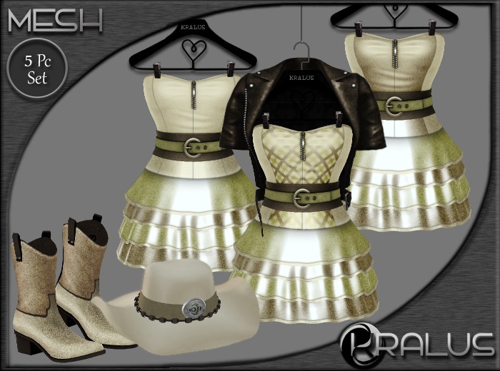 ::KRALUS:: Mesh : Western Dixie : Earthy Suede