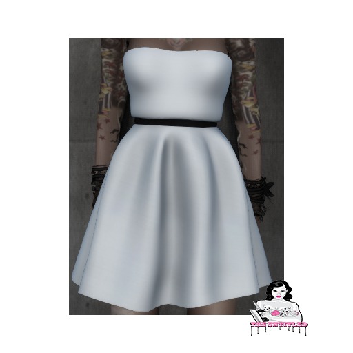 *The Untitled* (ADD/WEAR) LIfe In Mono Dress White