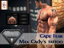 Cape Fear Max Cady tattoo applier V1.0
