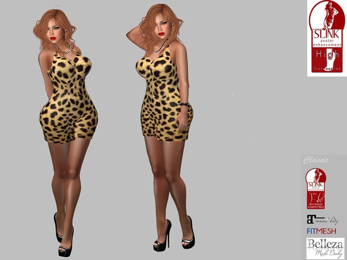 Outfit Sarah Dress - Leopard