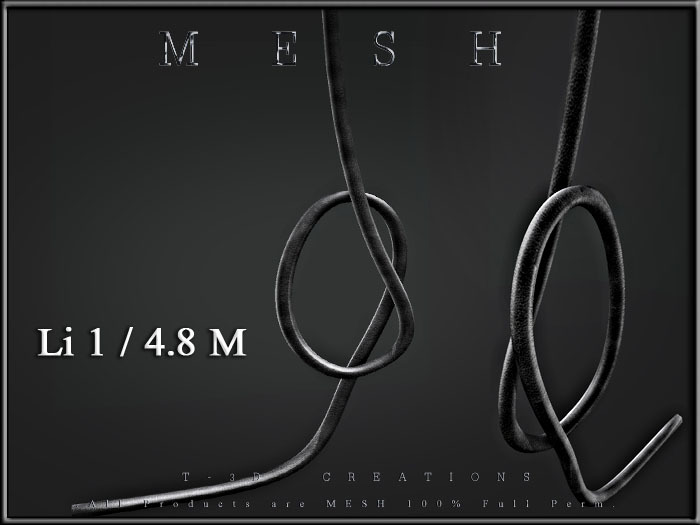T-3D Creations [  Display Rope 002 ]  Regular MESH - Full Perm -