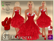 .:LC:. Kyeen Cocktail Dress w. Heels [Omega,Slink, Lolas] red