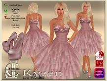 .:LC:. Kyeen Cocktail Dress w. Heels [Omega,Slink, Lolas] salmo