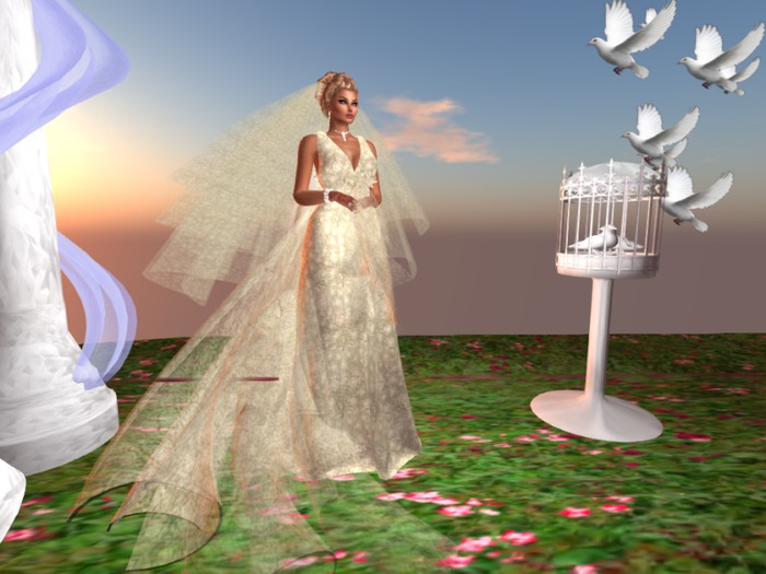 Y&R Wedding gown Ivory