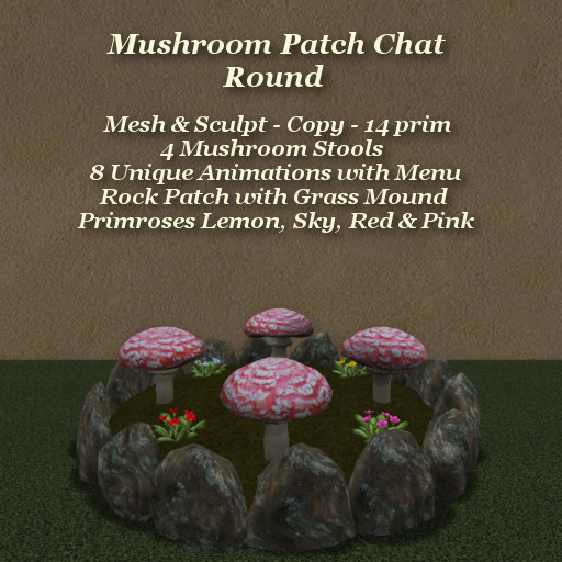 Mushroom Patch Chat - Round