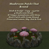 Mushroom Patch Chat - Round