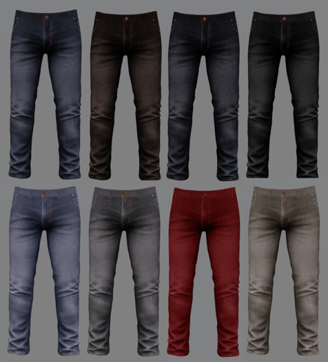 Mens Mesh Jeans Demo