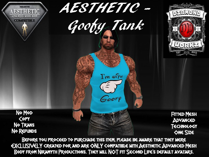 DW Tank - Goofy (Boxed) (NIRAMYTH) - AESTHETIC