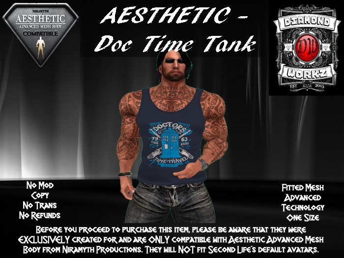 DW Tank - Doc Time (Boxed) (NIRAMYTH) - AESTHETIC