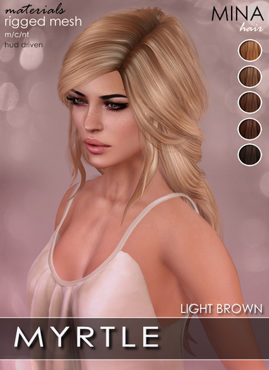 MINA - Myrtle - Light brown