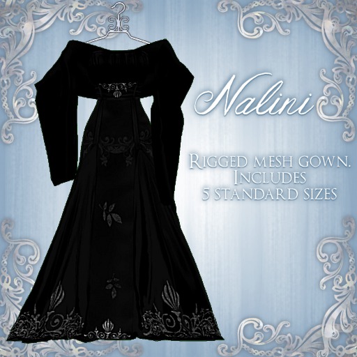 [K~*~S] Nalini - Gown - Midnight