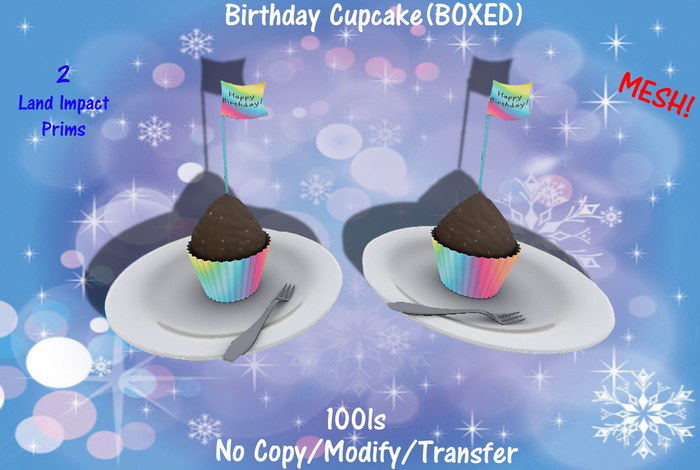 Birthday Cupcake(BOXED)