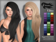 Tameless Hair Vida (Rigged Fitted MESH) - Fantasy