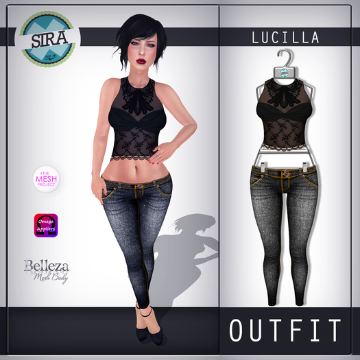 SIRA [Mesh Body] - Lucilla Outfit
