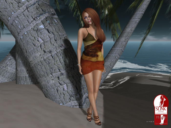 Para's Beachcomber minidress & mules - painted desert (boxed)