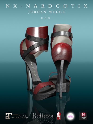 NX-Nardcotix Jordan Wedge Red