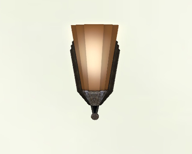 MM Wall Sconce - Soft Brown