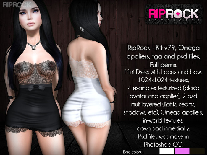RipRock - Kit Psd Files 79, Mesh Appliers, psd, tga, full perms