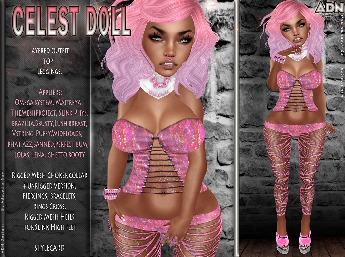 [ADN] CELEST DOLL (Appliers Included) (Wear to Unpack )