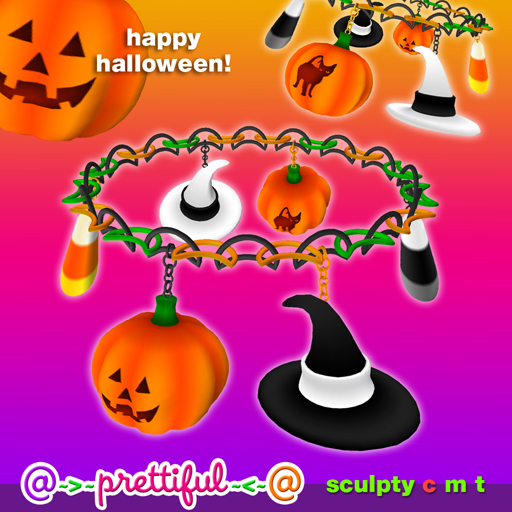@~>~ PrettiFuL ~<~@ Charm Bracelet [ Halloween ]