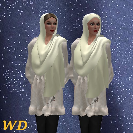 Shawl Pearly Yellow (BOXED)