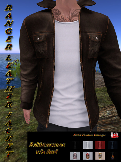 Leather Ranger Jacket Brown