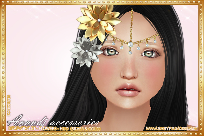 :*BABY*: Anandi Accessories ( circlet + flower )