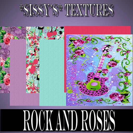 *-* Royal Pain *-* Rock and Roses Textures Boxed