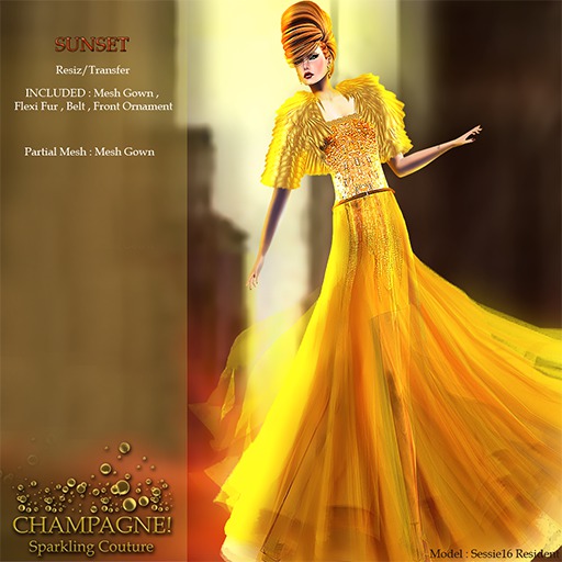 (C)SUNSET By CHAMPAGNE!sparkling couture