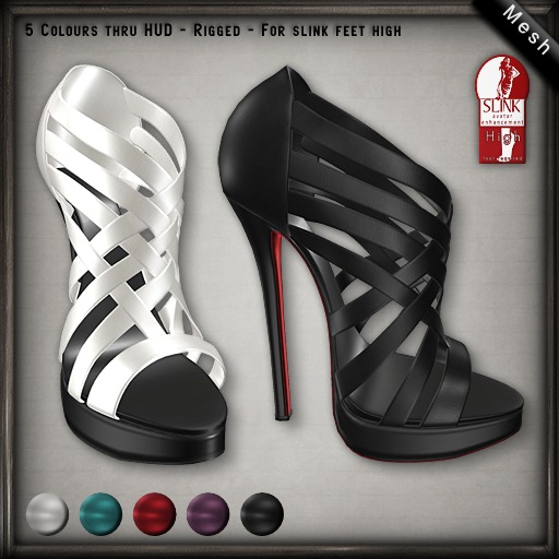 20.FIVE Mesh: Jolanda Heels