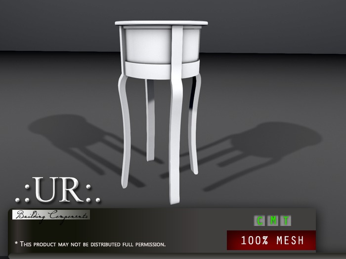 .:UR:. Sleek Modern Side Table (full perm mesh)