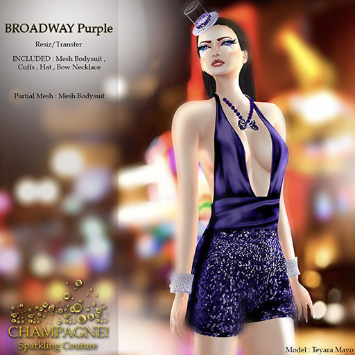 (C)BROADWAY Purple (Rezz me on ground)