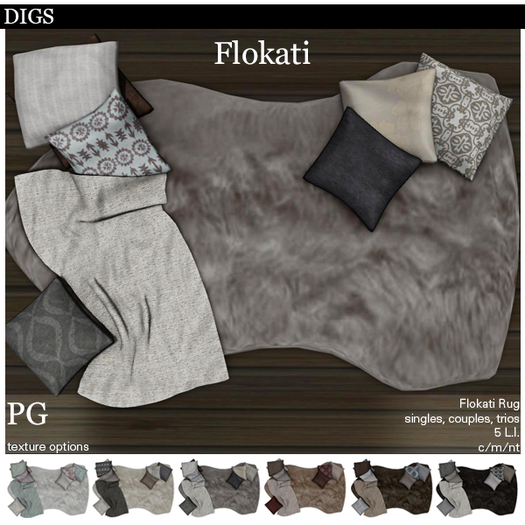 DIGS - Flokati Rug - PG
