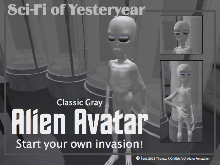 Classic Gray Alien Avatar