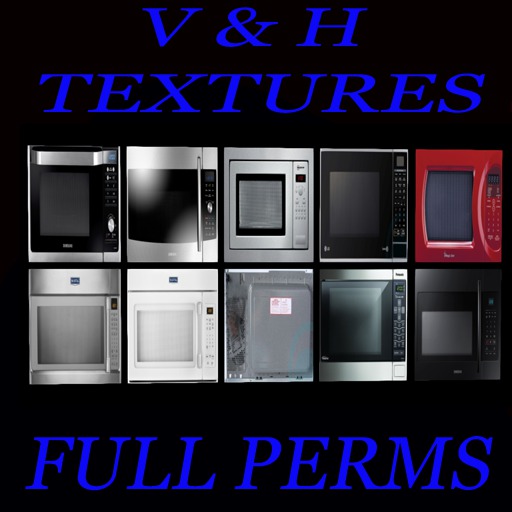 Microwave x 10 front 10 full perms textures fat pack 