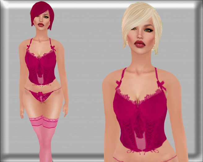 Roxy Red And Fuchia And All Hair Colours