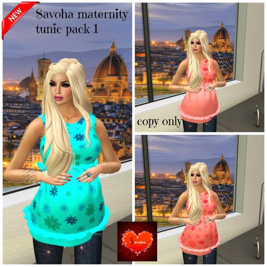 Savoha maternity tunic pack 1