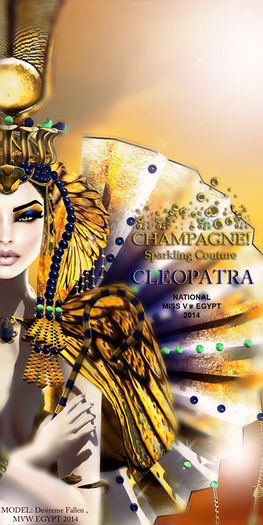 (C)DEMO/CLEOPATRA Mesh Gown (5 Sizes)