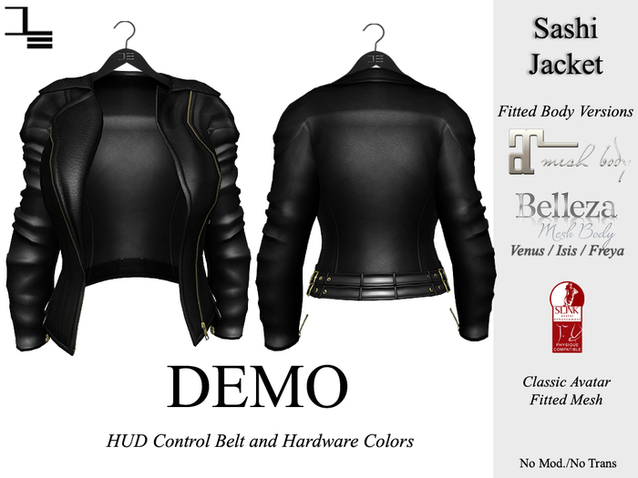 DE Designs - Sashi Jacket - DEMO