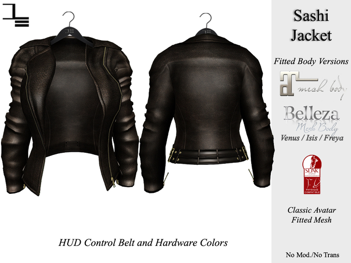 DE Designs - Sashi Jacket - Old Leather