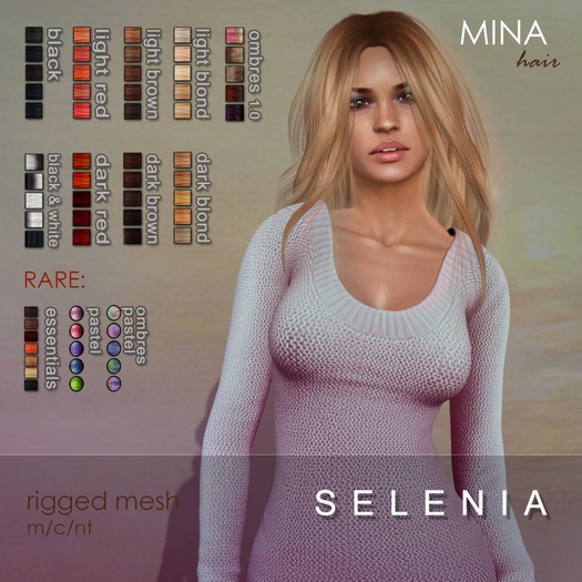 MINA - Selenia - Pastel RARE