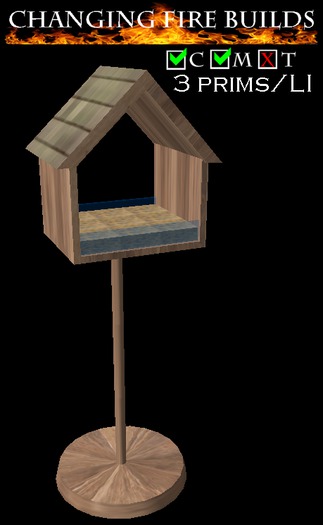 AP - Pole Bird Feeder House Empty v3.0