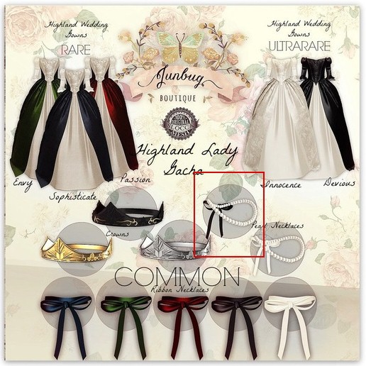 *{Junbug}* Highland Pearls [Black Bow] 