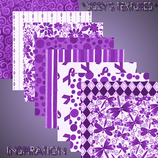 *-* Royal Pain *-*  Mauve Textures Boxed