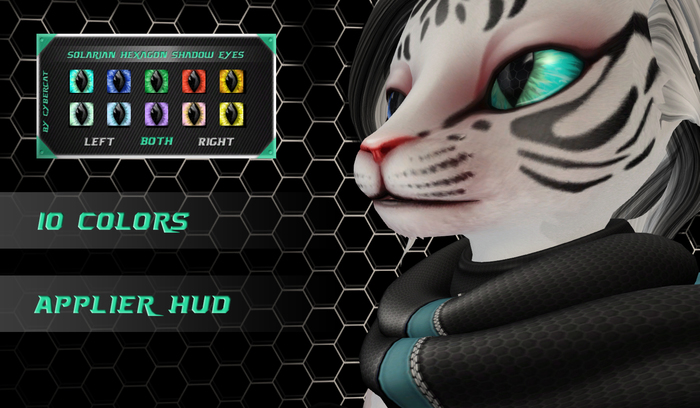 Solarian Hexagon Shadow Eyes