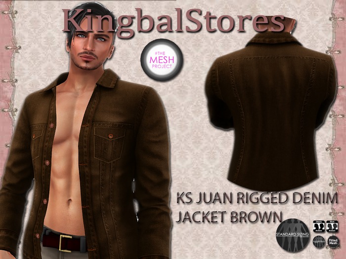 KS JUAN RIGGED DENIM JACKET[the mesh proyect]
