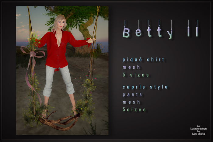 LUZ - Betty II red - vendor