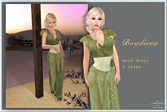 LUZ - Boadicea green - vendor